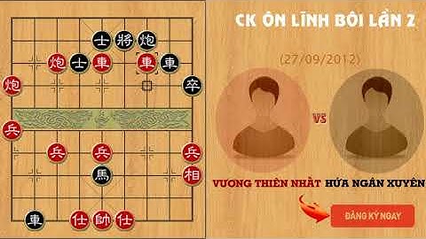 chung kết giữa Quảng Đông Hứa Ngân Xuyên VS Vương Thiên Nhất Bắc Kinh - ÔN LĨNH BÔI LẦN 2-2012