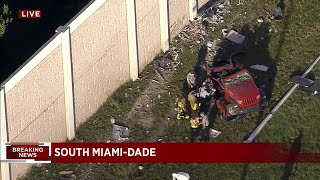 Traffic alert: Crash leaves 1 injured in Turnpike SB at 112th  Ave.