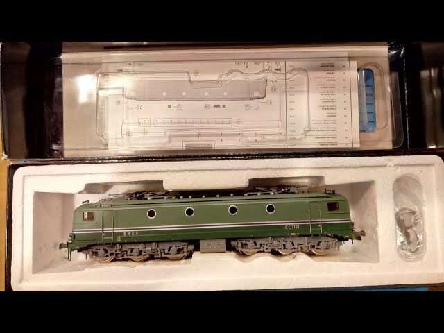 ELECTROTREN HO LOCOMOTIVE Electrique Cc7101 Sncf Train Electrique 2718 Neuf Boit EUR 250,00