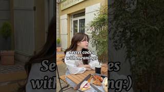 ✨Secret codes with meaning✨ #youtubeshorts #aesthetic