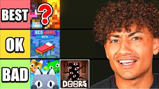 I RANKED The BEST ROBLOX Games!!
