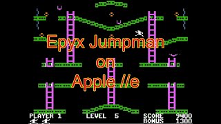 Jumpman on Apple //e