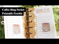 Planner Freebie! Watch me make your freebie for Ring Pocket | Printable &amp; ASMR