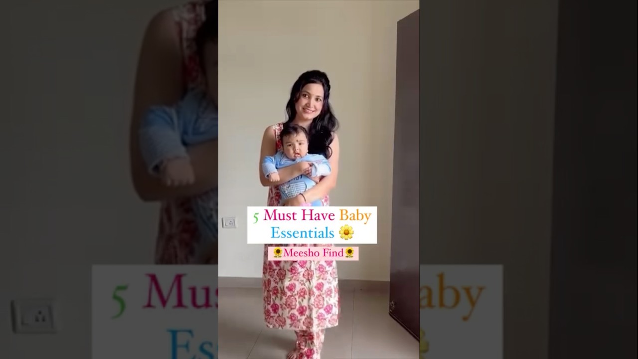 Baby Essentials | Meesho baby find| new born must have| Meesho viral | Link is in community post|