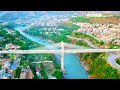 Muzaffarabad  capital of azad kashmir  footage with drone 2018