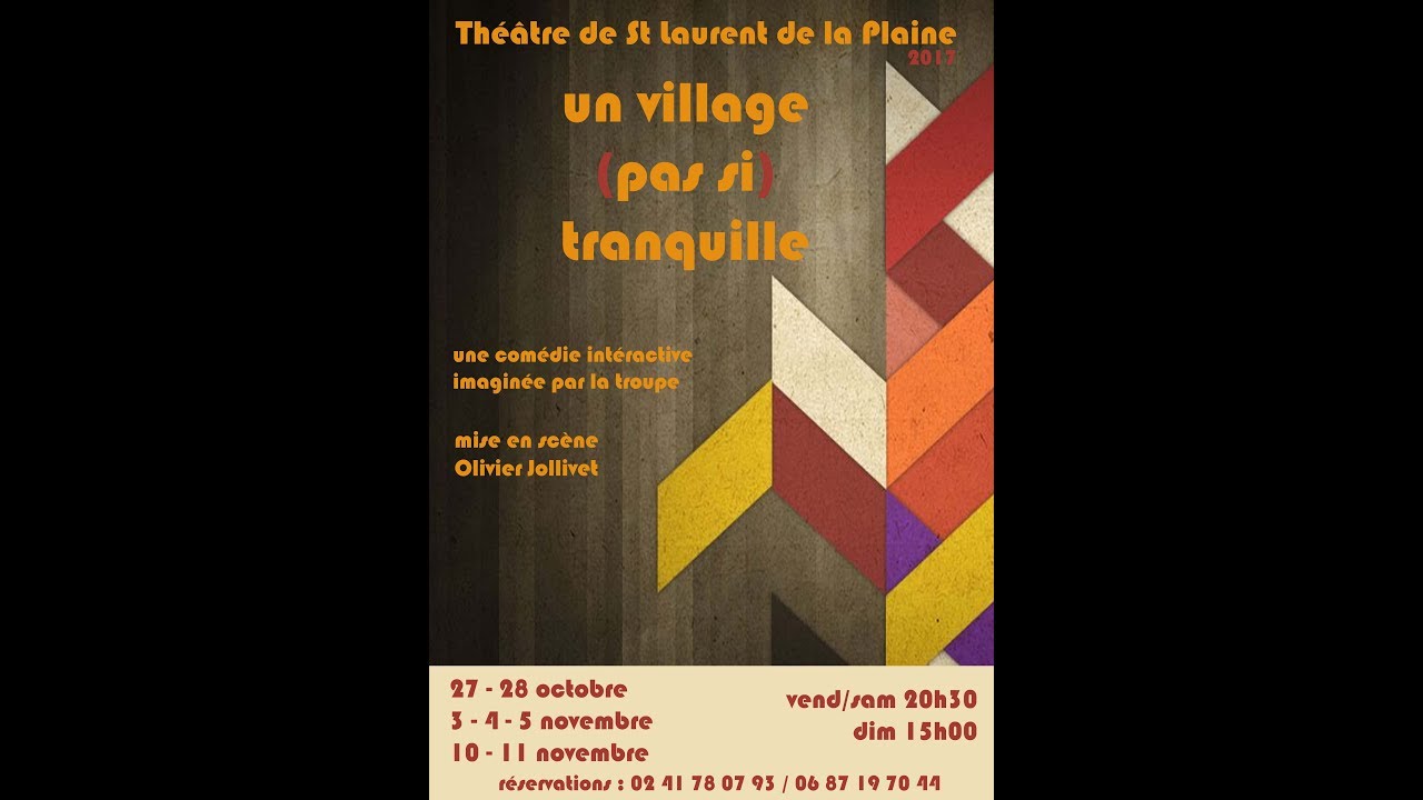 teaser un village (pas si) tranquille - YouTube