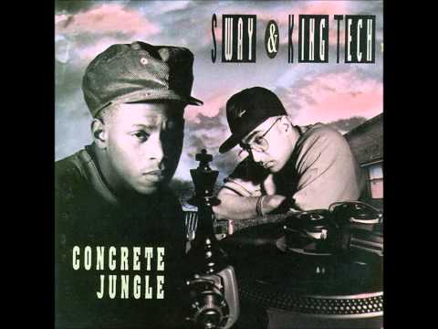 Sway & King Tech – Concrete Jungle – Vinyl (LP, Album), 1991