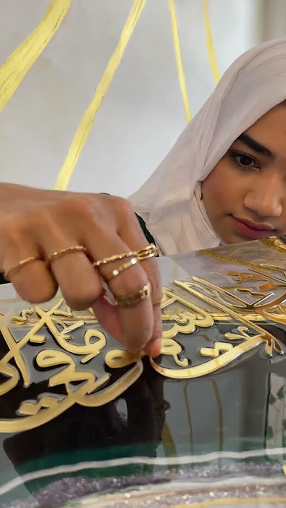 Arabic Resin Art