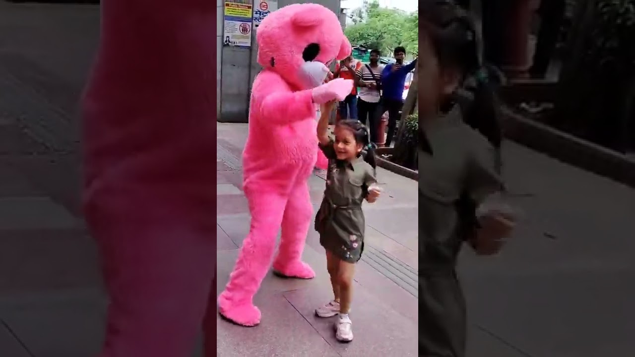 Teddy Dance With Cut Baby 