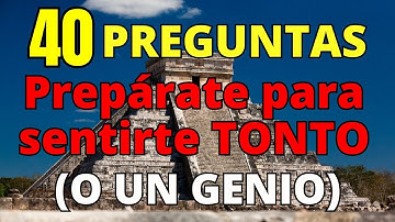 Preguntas de Cultura General SIN OPCIONES: Demuestra si eres un GENIO