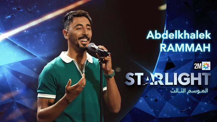 Starlight Saison 3 - Prime 3 - أداء عبد الخالق رماح