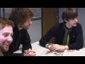 Kaiser Chiefs hold an editorial meeting