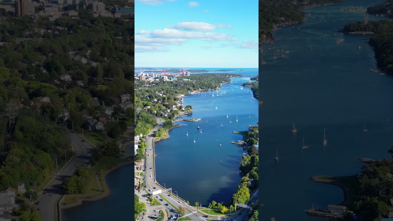 The Armdale Roundabout and Northwest Arm in beautiful 