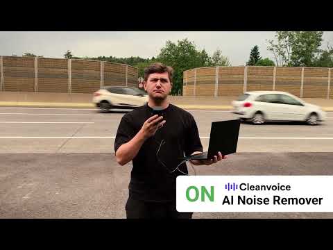 Background Noise Remover - Beta - video from Cleanvoice
