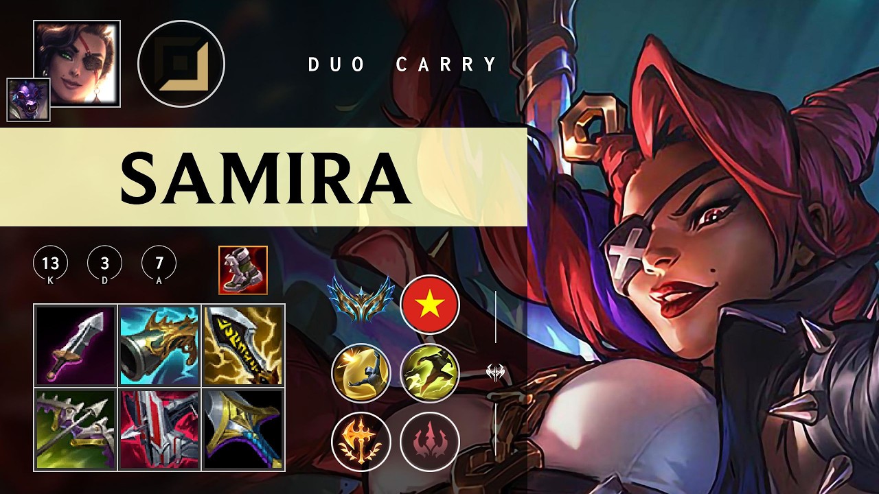 Samira ADC vs Ezreal - VN Challenger Patch 26.04