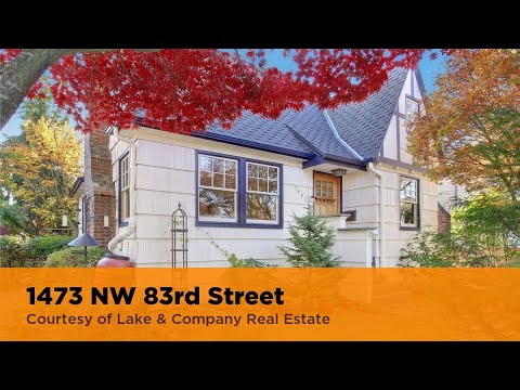 1473 NW 83rd Street, Seattle, WA home video tour