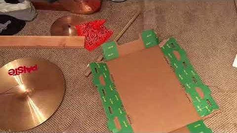 How to mute drums and cymbals for videos