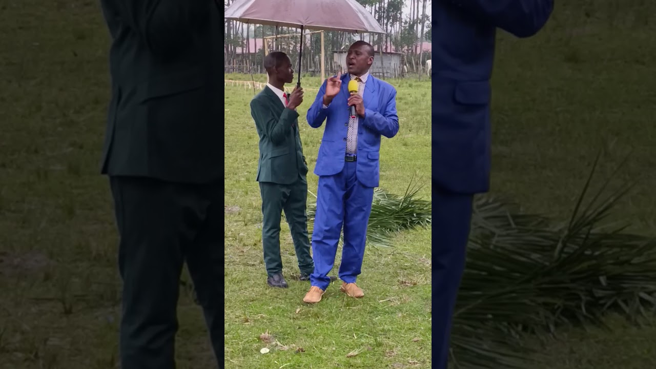 Church of Elohim sermon by John kabugunot at Mr klin wedding ceremony 