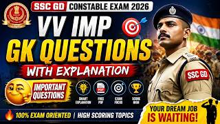 SSC GD Constable GK Master Class 📚 | Full Marks Strategy ⚡ | JOBBOX 360