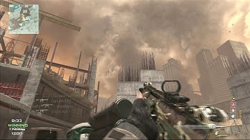 CoD MW3 G36C MOAB Gameplay