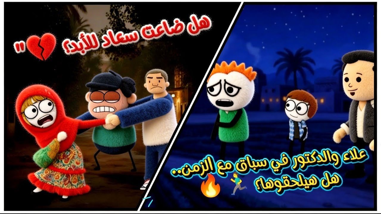 ​مسلسل الزواج في الصعيد| حـ 8:يا ترى علاء والدكتور هينقذوا سعاد من الحرامية ولا هتضيع تاني؟ 😱🔥