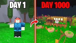 1000 Days to Build a Pet Coffee Base in 99 Nights in the Forest