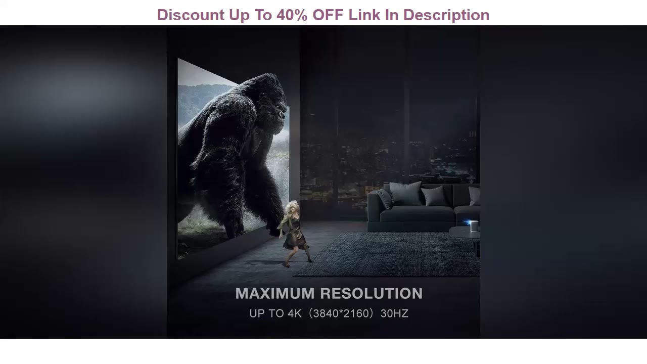 Video Review DisplayPort to HDMI Cable,Capshi [4K UHD] Uni-Directional Nylon Braided Gold-Plated DP