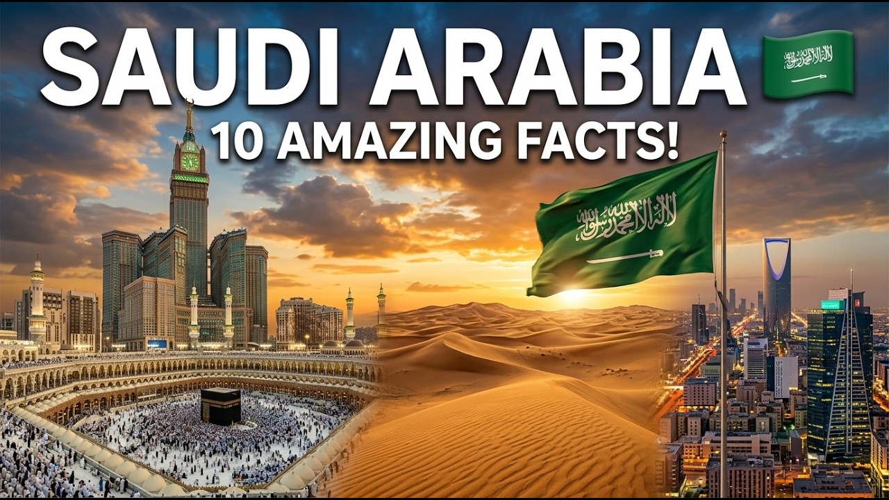 🇸🇦 Top 10 Amazing Facts About Saudi Arabia | Hidden Secrets You Didn't Know! 😱
