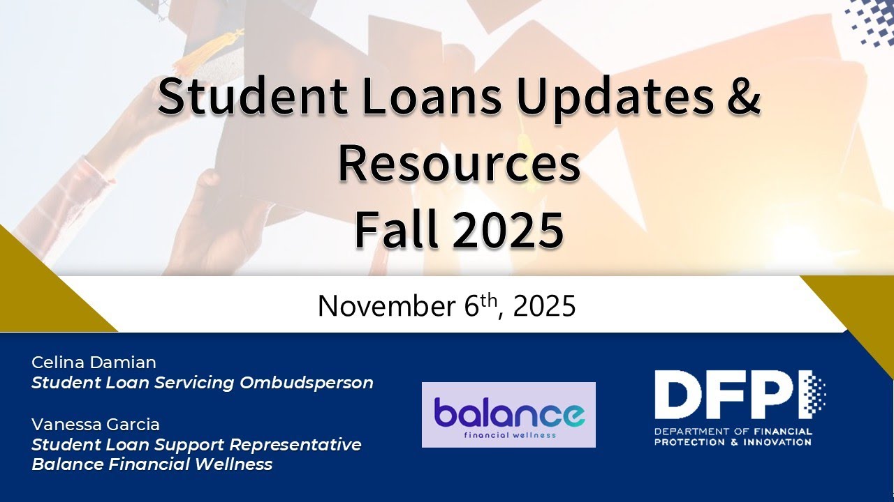 Student Loan Updates: What You Need to Know webinar