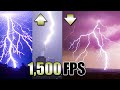 Lightning in 1,500 FPS Slow Motion MEGA-Compilation