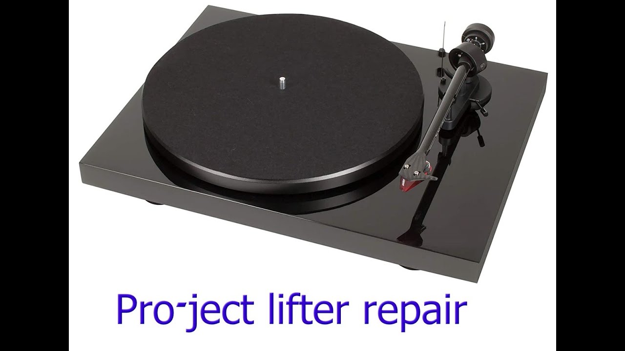pro ject turntable lifter repair YouTube