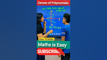 Class 10 Maths 🔥| Polynomials | Class 10 Chapter 2 #pyq #fun #ytshorts #shorts #trend #viral #cbse