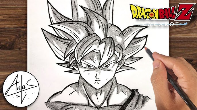 Dragon Ball Super Goku Ultra Instinct Ma, Desenho por Righi-Draw