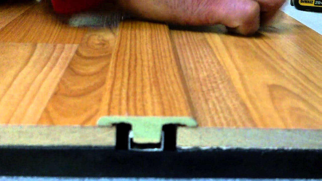 T Molding Installation You, Transition Moldings Hardwood Floors