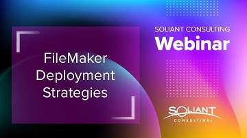 FileMaker Deployment Strategies
