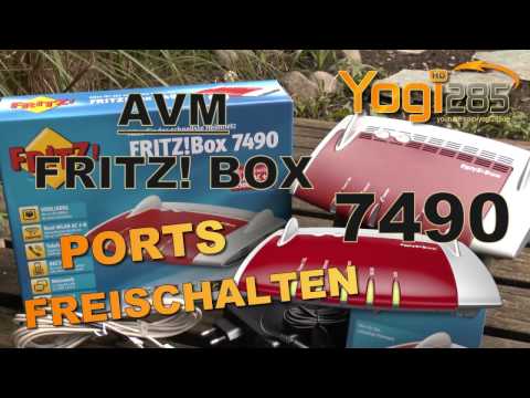 AVM FRITZ! Box 7490: Ports freischalten / Port-Weiterleitung einrichten