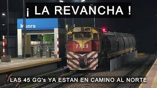 ¡Nuevas Tolvas Graneras 0km para el Belgrano Cargas! Traslado con Locs 7775 y 7723