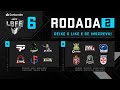 LBFF 6 Série B - Rodada 2 - Grupos C e D | Free Fire