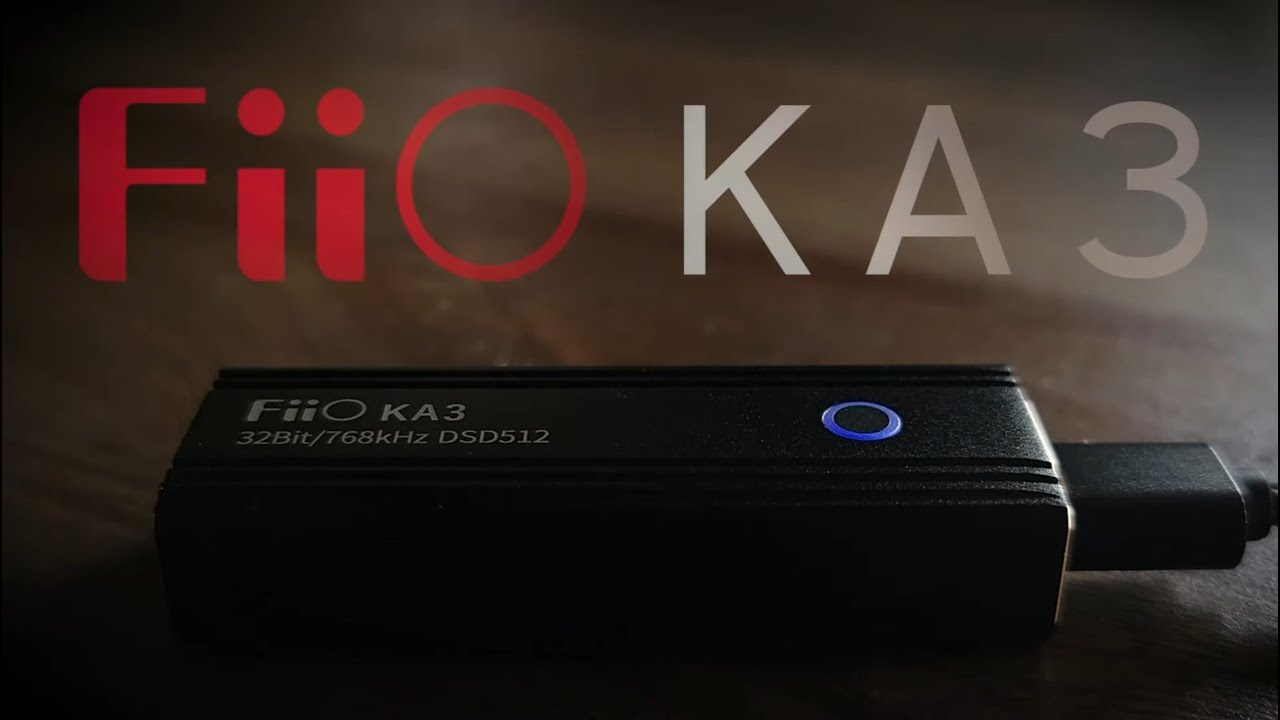 Fiio KA3 Portable DAC/AMP. - YouTube