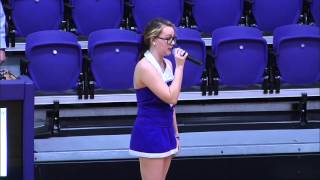 Trevecca Basketball Dana Hood National Anthem