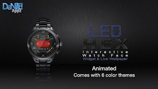 LED Hex HD Watch Face, Widget & Live Wallpaper screenshot 5