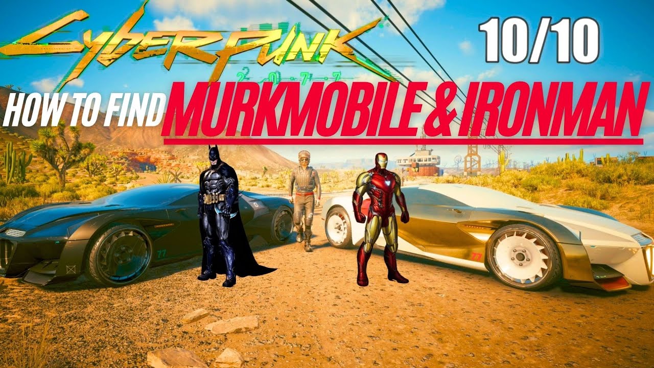 FREE Caliburn | MURKMOBILE | IRON MAN easter egg Cyberpunk 2077 GUIDE