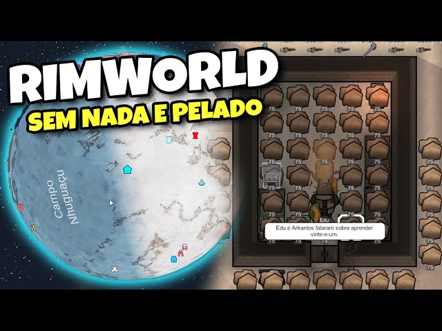 ⚙️Coletando Uma Tonelada de Aço⚙️#25 (Rimworld)