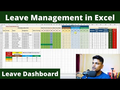 Leave Management in Excel | Important for Payroll |