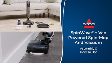Assemble & How to Use | SpinWave® + Vac Powered Spin-Mop And Vacuum