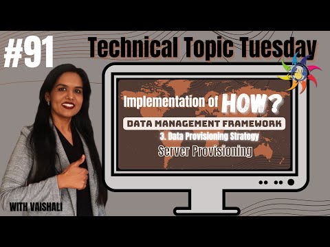Technical Topic Tuesday-91-Data Management Framework-Server Provisioning #ai #datascience