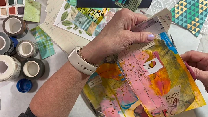 Starting a Journal Page with Magazine Collage - A ...