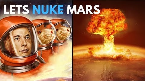 Elon Musk quick Solution on transform Mars into Earth like planet #Shorts