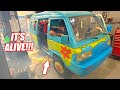 ROTARY Swapped Mystery Machine EP.3 - FIRST START UP!!!! Turbo Rotary Engine Comes to Life!