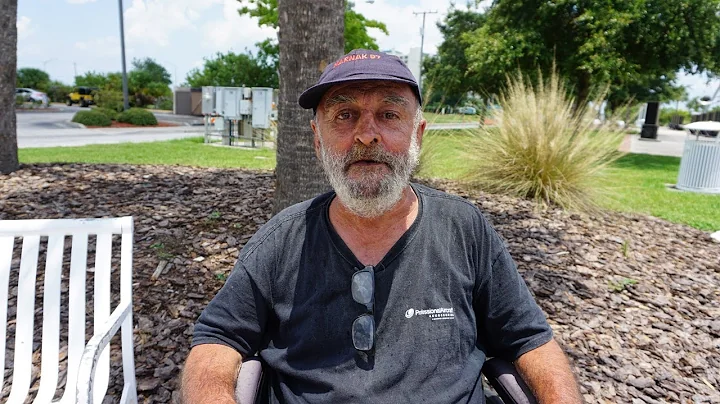 Homeless in Titusville, Florida Claude Audet